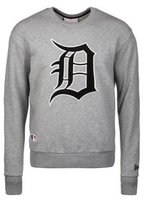 New Era, Herren MLB Sweatshirt 'Detroit Tigers', Grau / Schwarz