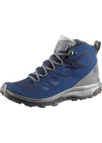 Salomon, Herren Wanderschuhe 'OUTline Mid GTX', Blau / Hellgrau