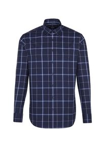 Seidensticker, Herren Hemd 'Tailored', Hellblau / Dunkelblau