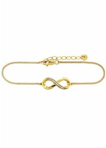 CAI Caï, Herren Armband 'Infinity, Unendlichkeitsschleife, Sensitive Dancer, C1814B/90/93/20', Gold