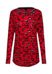 Key Largo, Damen Shirt, Beige / Rot / Schwarz