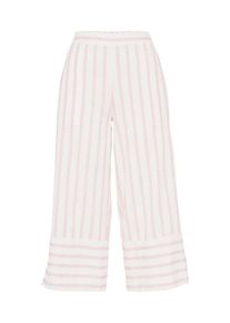 Véro Moda VERO MODA, Damen Hose 'SUNNY', Altrosa / Weiß