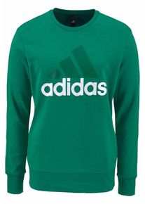 adidas Performance, Herren Sweatshirt 'ESSENTIAL BIG LOGO CREW', Gr&uuml;n