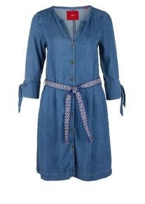 s.Oliver RED LABEL, Damen Kleid, Blue Denim