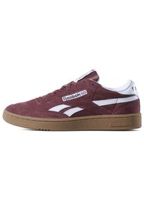 Reebok CLASSIC, Herren Sneaker, Burgunder / Wei&szlig;