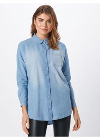 Jacqueline de Yong, Damen Bluse 'JDYIB L/S SHIRT', Blue Denim