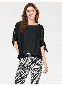 Heine, Damen Shirt, Schwarz