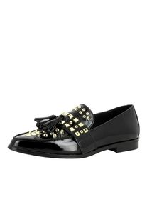 Evita, Damen Slipper 'FILIPA', Gold / Schwarz