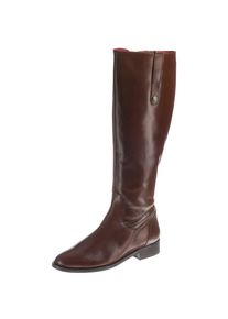 Buffalo, Damen Lederstiefel 'ARROWWOOD', Kastanienbraun