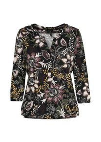 soyaconcept, Damen Bluse, Mischfarben / Schwarz