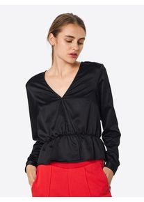 Bik Bok, Damen Bluse, Schwarz