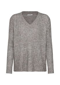 Pieces, Damen Strickpullover 'PCSANNI', Hellgrau