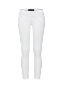 Replay, Damen Jeans 'Luz Ankle Zip', Weiß