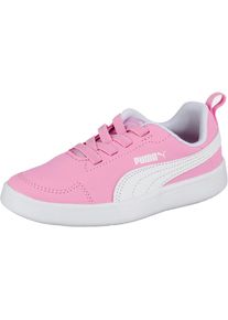 Puma, Sneaker 'Courtflex PS', Pink / Wei&szlig;