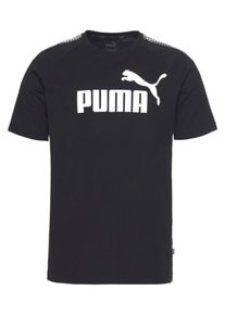 Puma, Herren T-Shirt, Grau / Schwarz / Weiß