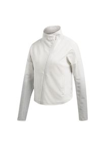 adidas Performance, Damen Jacke, Hellgrau / Wei&szlig;