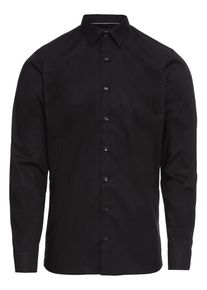 OLYMP, Herren Hemd 'No. 6 Uni Pop', Schwarz