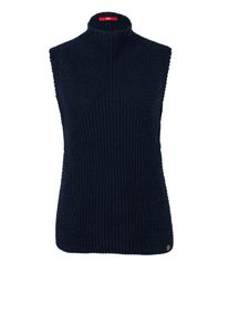 s.Oliver RED LABEL, Damen Pullunder mit Musterstrick, Nachtblau