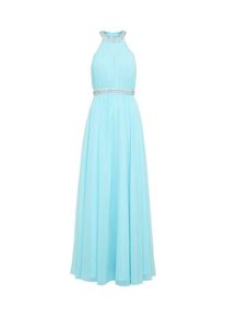 Mascara, Damen Abendkleid mit Glitzerbesatz, Aqua