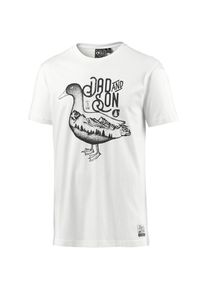 PICTURE Organic Clothing, Herren T-Shirt 'DAD & SON THE DUCK', Schwarz / Weiß