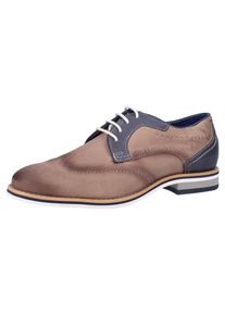 Bugatti, Herren Halbschuhe, Blau / Grau