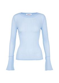 EDITED, Damen Langarmshirt 'Zehra', Hellblau