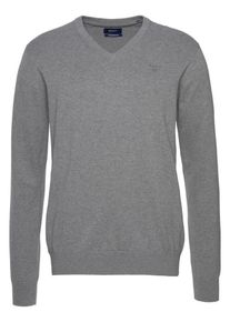 Gant, Herren Pullover, Graumeliert