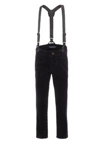 name it, Hose Regular Fit Kordsamt, Schwarz