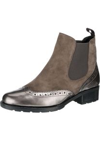 Ara, Damen Chelsea Boot 'Liverpool', Braun / Silber