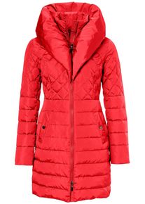 Heine, Damen Steppmantel mit Stehkragen, Rot