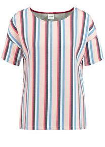 Taifun, Damen Struktur-Shirt, bunt