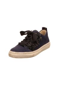 Gabor, Damen Schn&uuml;rschuhe, Camel / Navy