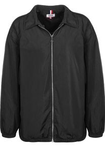 Tommy Jeans, Damen Freizeitjacke 'Coach', Schwarz / Wei&szlig;