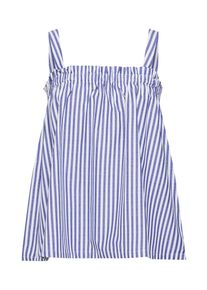 Le Temps Des Cerises, Damen Top 'EMMA', Blau / Weiß