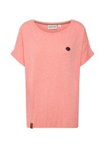 Naketano, Damen Shirt 'Schnella Baustella', Lachs