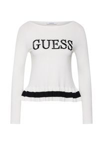 Guess, Damen Pullover, Schwarz / Wei&szlig;