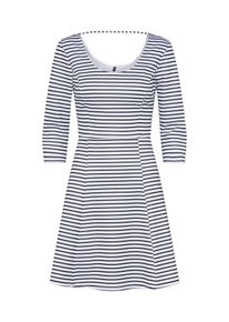 Only, Damen Kleid 'lESRA', Blau / Weiß