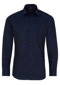 Eterna, Herren Hemd, Marine / Nachtblau