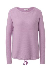 Tom Tailor, Damen Pullover, Helllila / Wei&szlig;