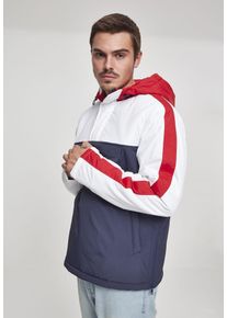 Urban Classics, Herren Jacket, Navy / Rot / Weiß