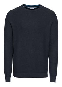 Esprit, Herren Pullover 'honeycomb', Navy