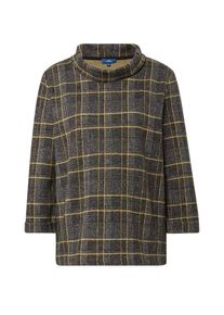 Tom Tailor, Damen Shirt, Gelb / Anthrazit / Basaltgrau