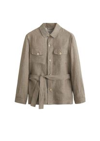 Mango Man, Herren Jacke 'Trini', Hellbraun