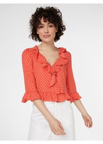 GAP, Damen Bluse, Orangerot