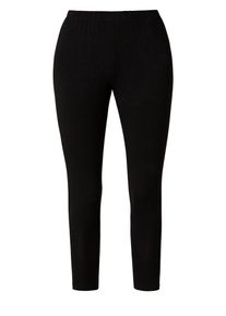 TRIANGLE, Damen Capri-Leggings, Schwarz