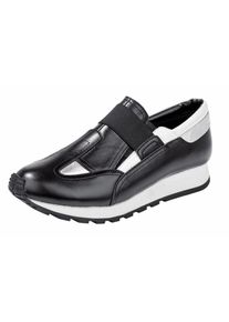 Andrea Conti, Damen Sneaker, Schwarz / Silber