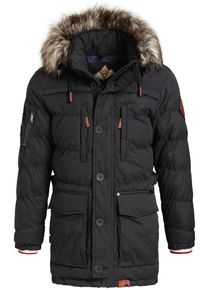 Khujo, Herren Jacke 'NEYTON', Schwarz