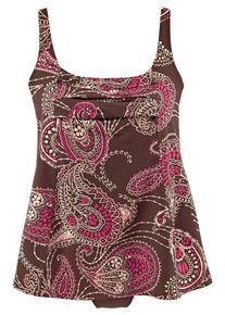 Lascana, Damen Badeanzug-Kleid, Braun / Mischfarben
