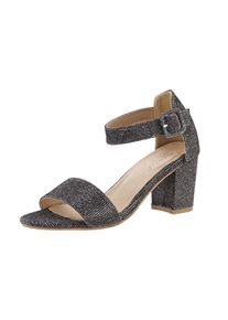 Andrea Conti, Damen Sandalette, Silber