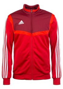 adidas Performance, Herren Trainingsjacke 'Tiro 19', Rot / Dunkelrot / Weiß